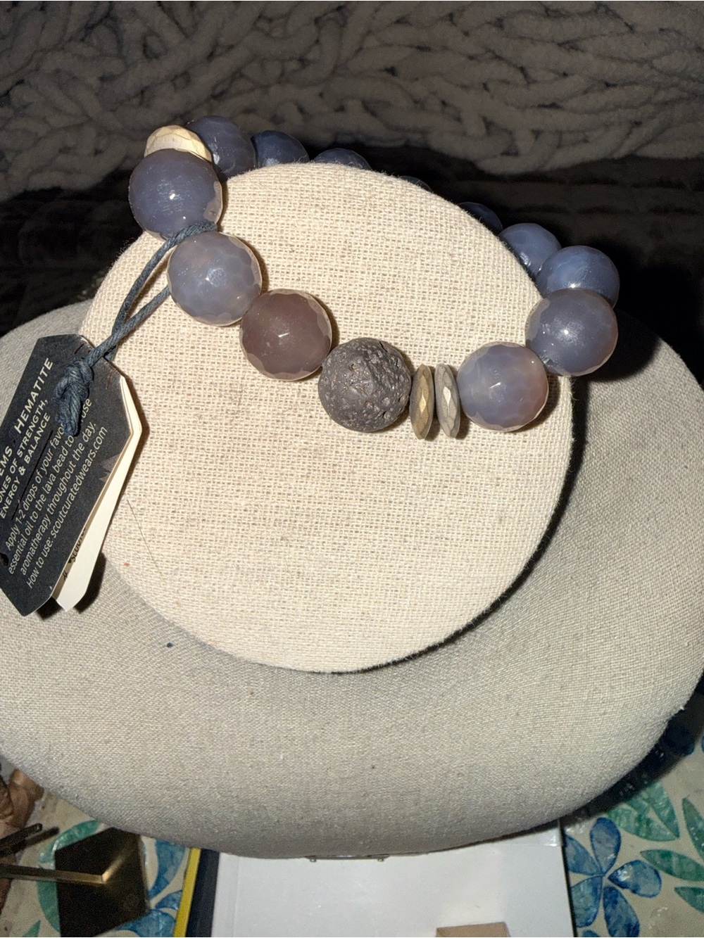 Scout Lava and Gemstone Bracelet